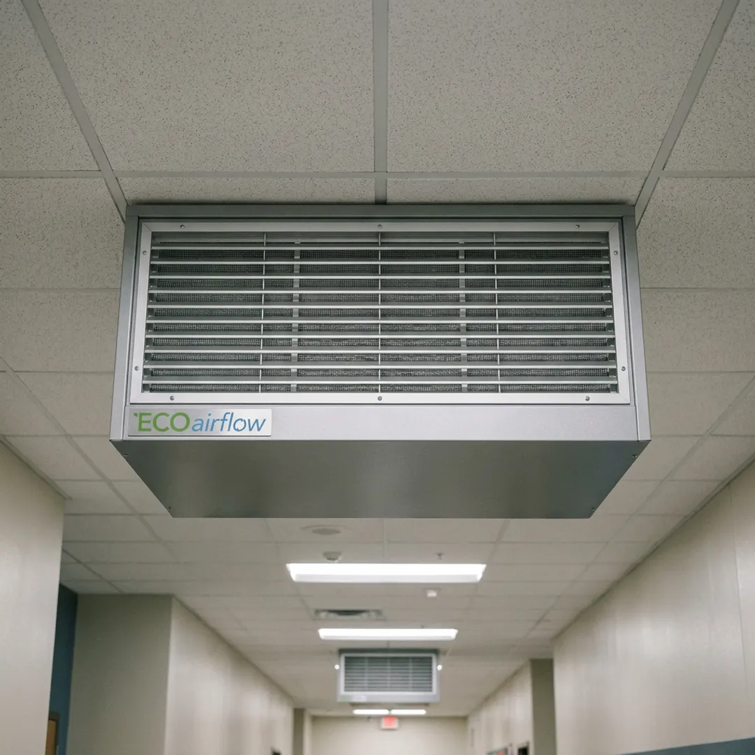 School HVAC air filtration
