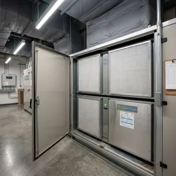 LEED certified green building HVAC filtration
