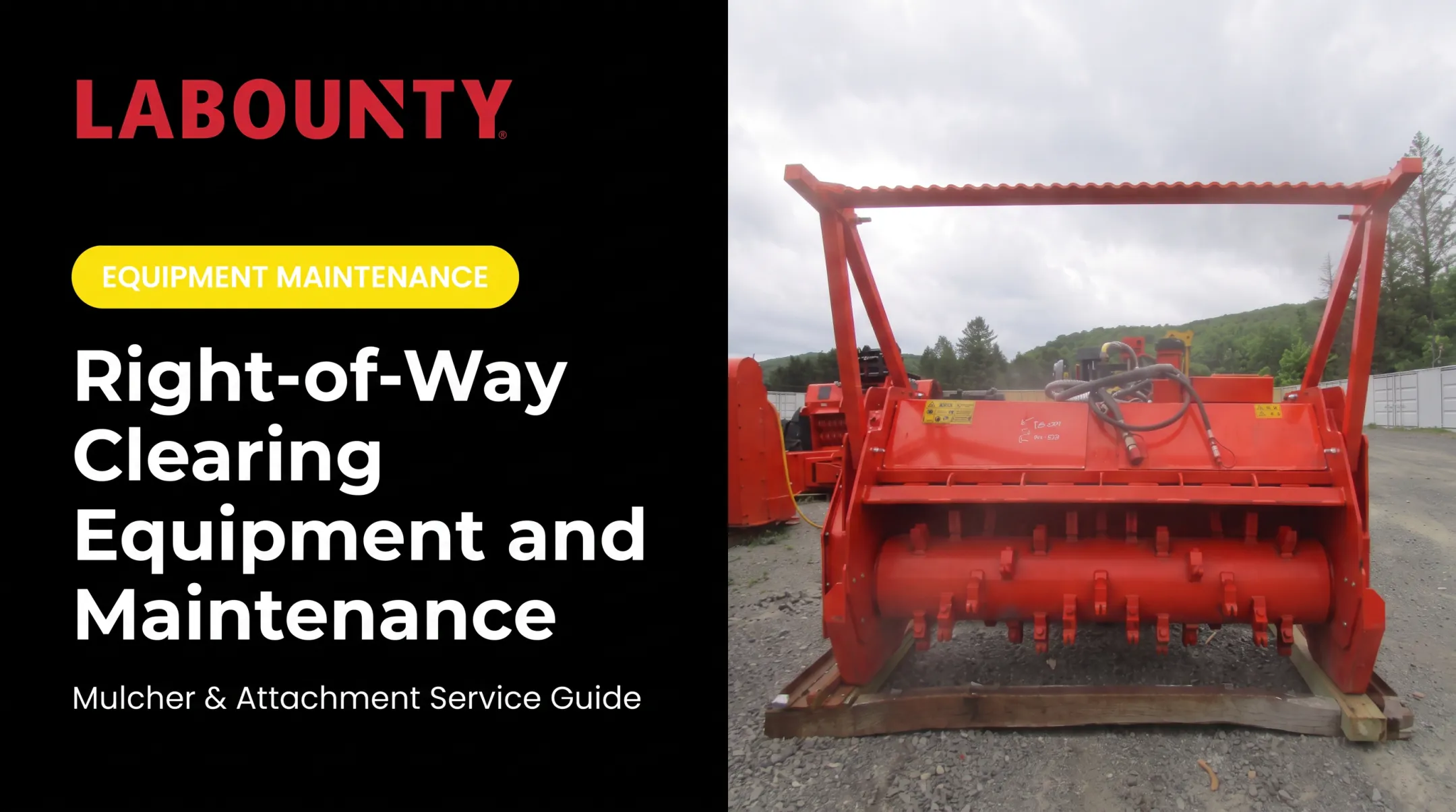 Right-of-Way Clearing Equipment and Maintenance