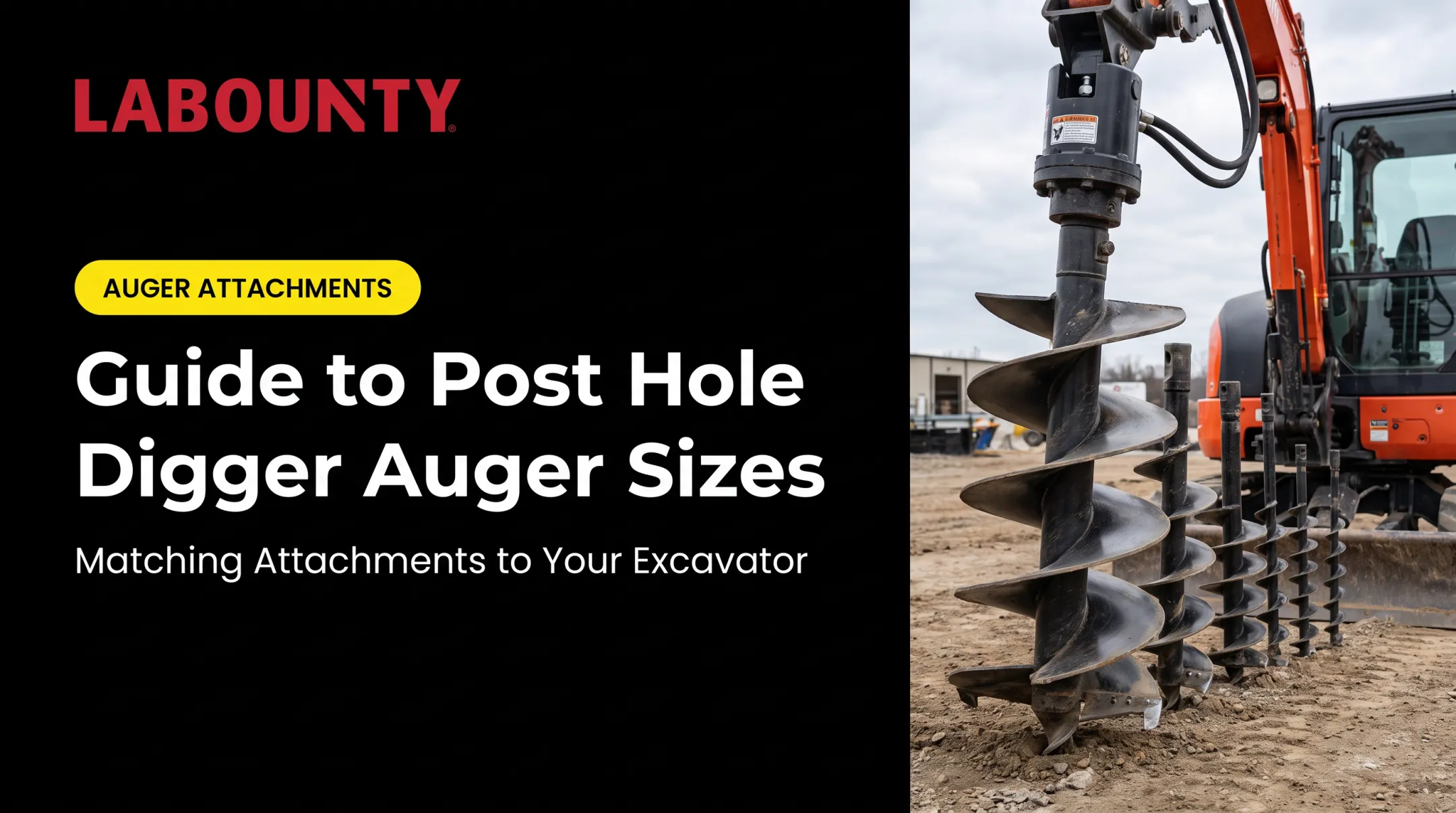 Guide to Post Hole Digger Auger Sizes
