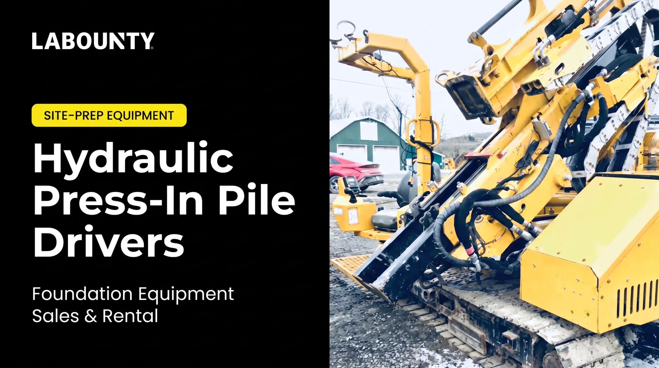 Hydraulic Press-In Pile Drivers