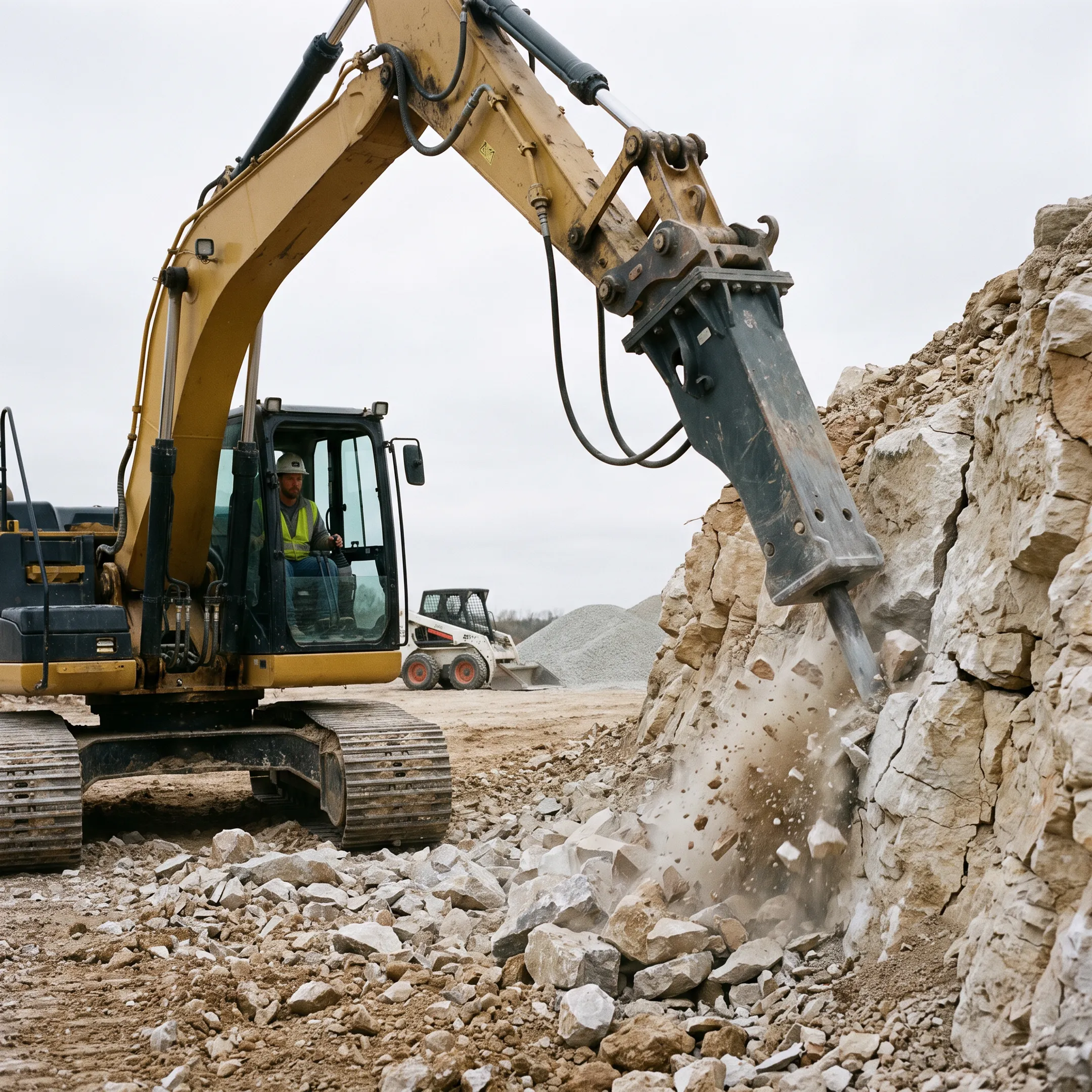 Excavation and site preparation equipment