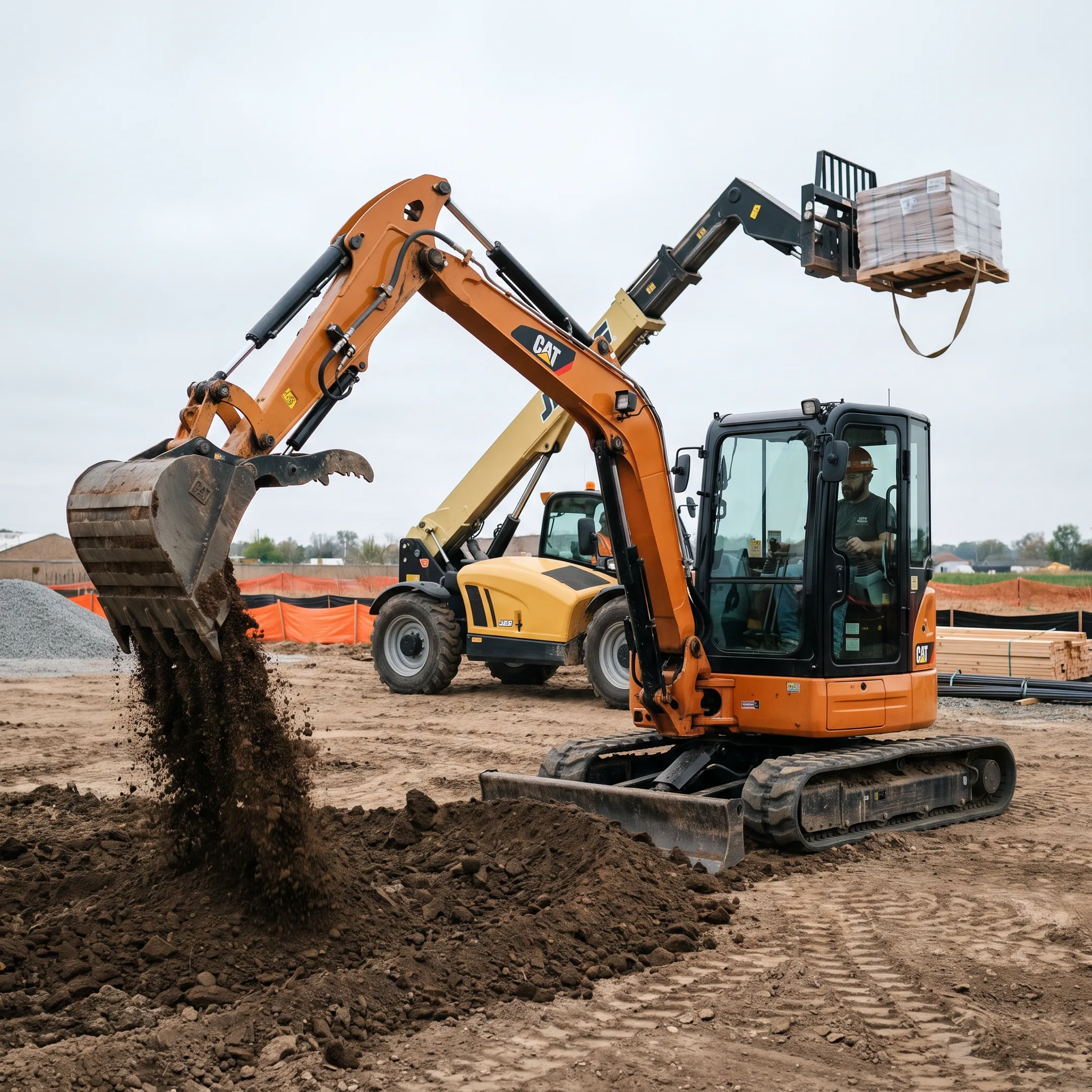 Excavation and site preparation contractors