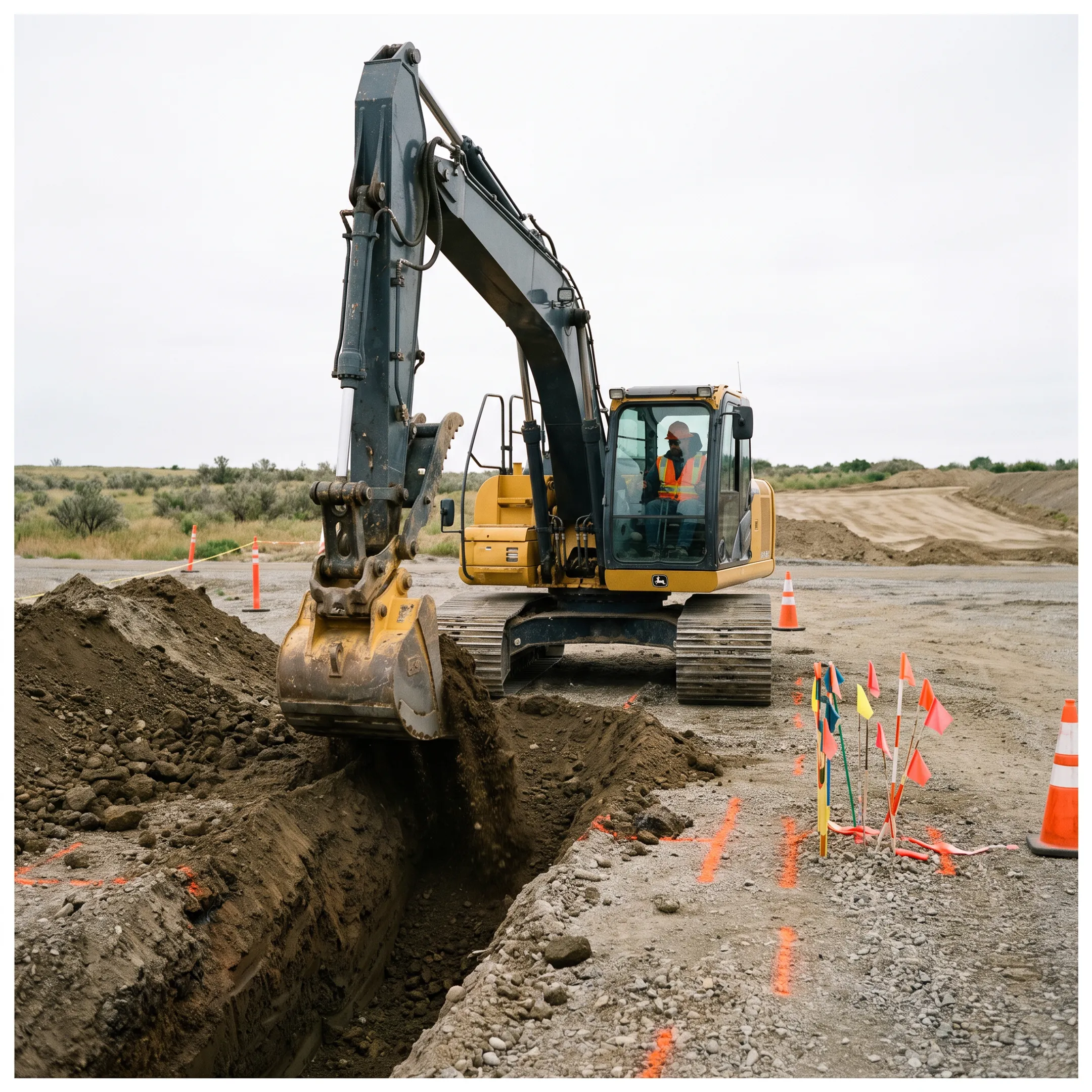 Underground infrastructure excavation