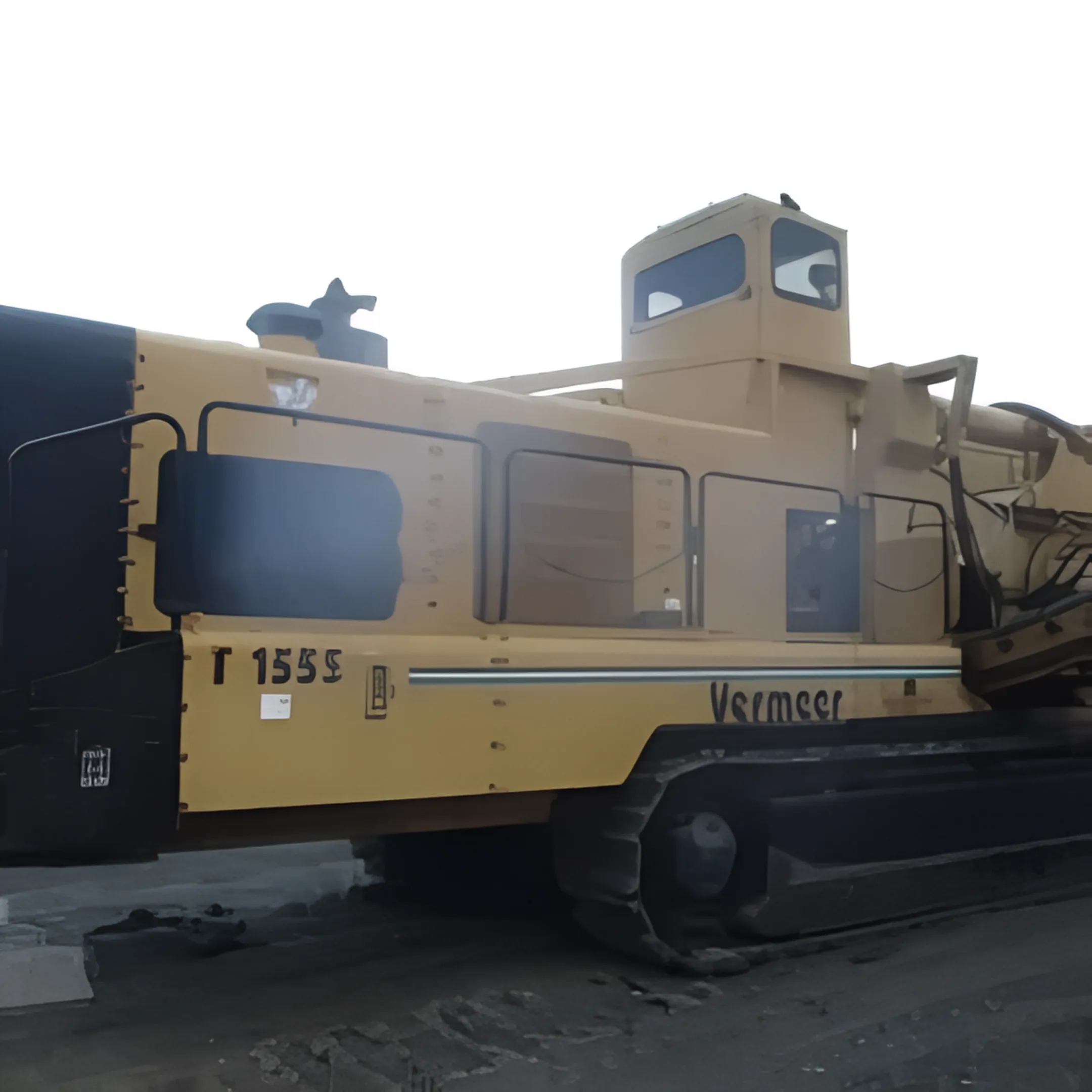 Underground utility trenching project