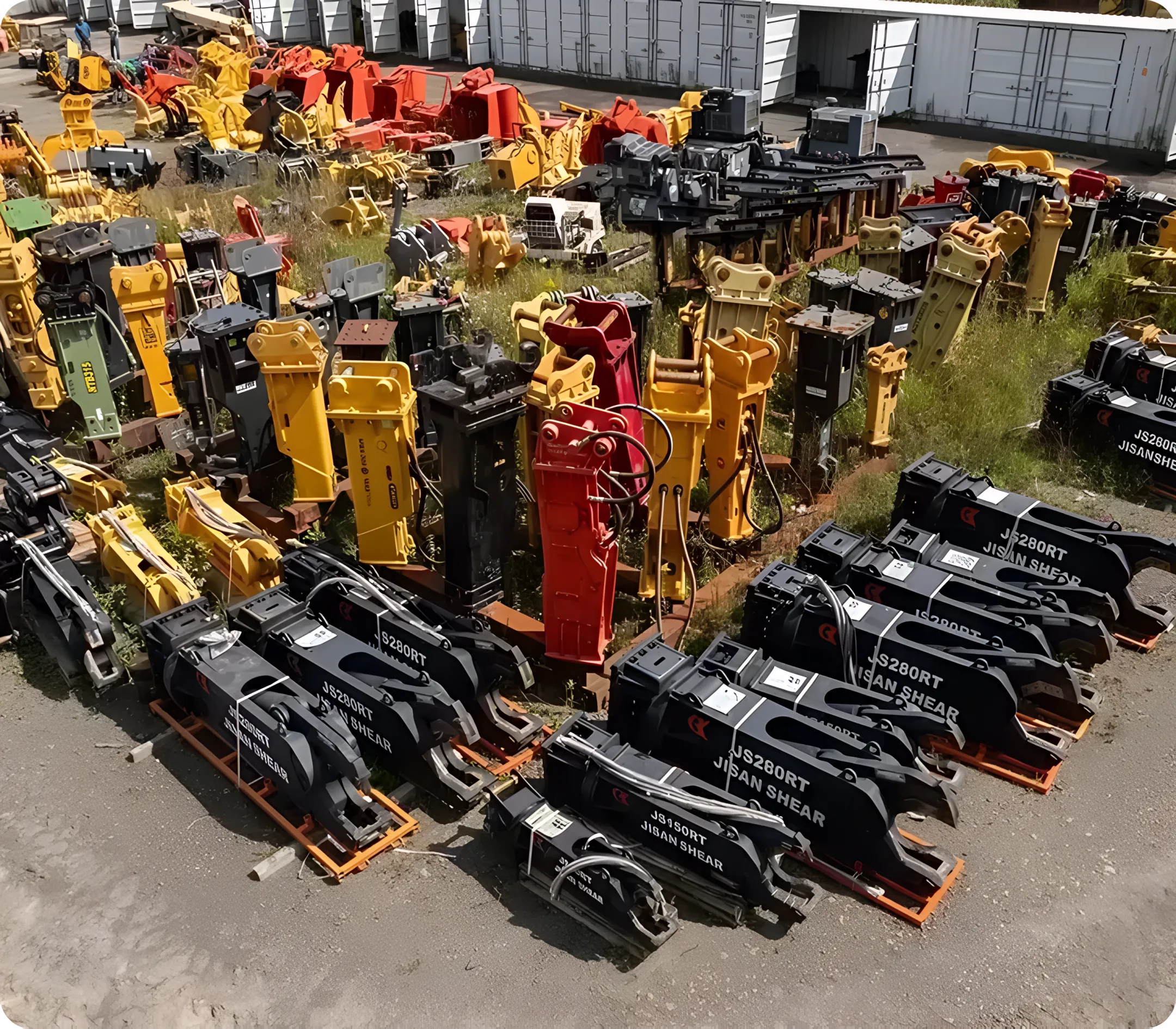 Equipment rental and used machinery inventory