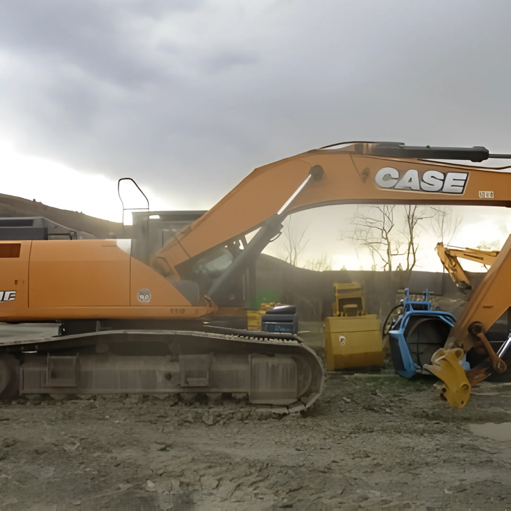 Excavation and site preparation equipment