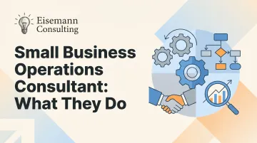 Small Business Operations Consultant: What They Do