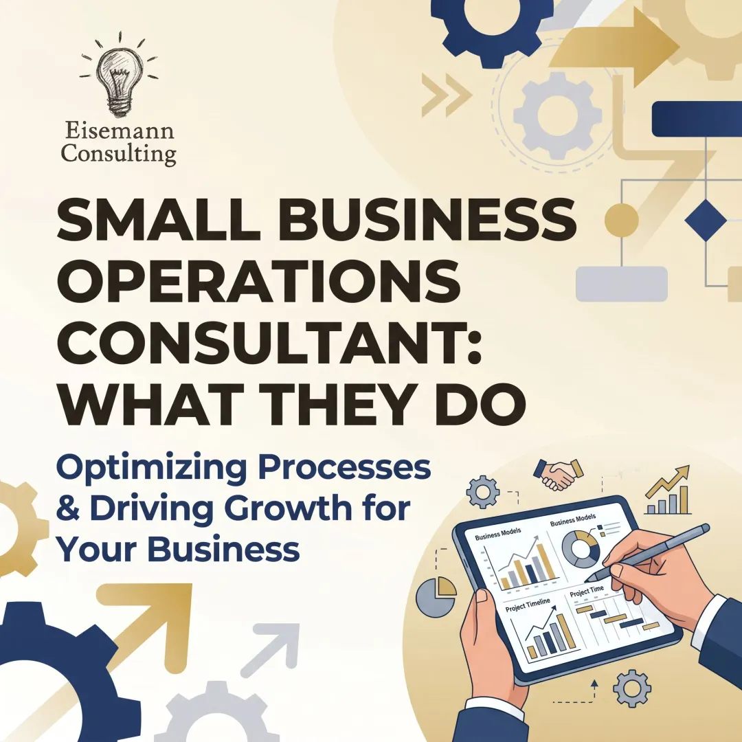 Small Business Operations Consultant: What They Do