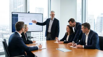 Senior operations consultant working with mid-market leadership team on business systems