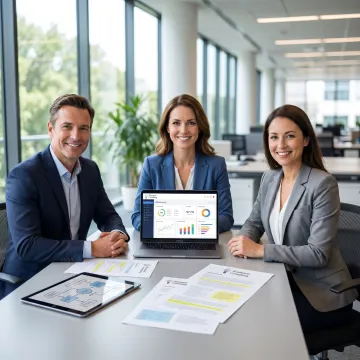 HR consultant reviewing people operations strategy