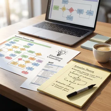 Business workflow maps and SOP documentation