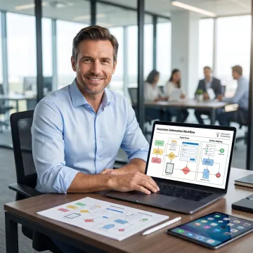 Consultant planning automated document workflow system