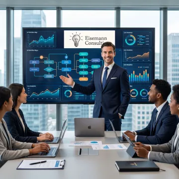 AI consultant mapping business automation strategy