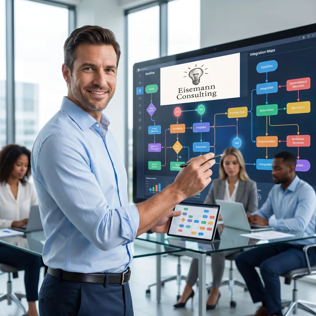 Consultant mapping automated business processes