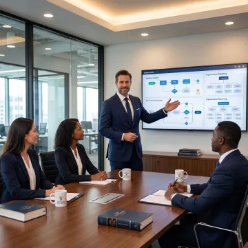 Consultant mapping law firm operations strategy