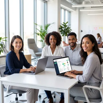 HR workflow automation dashboard for a Portland business