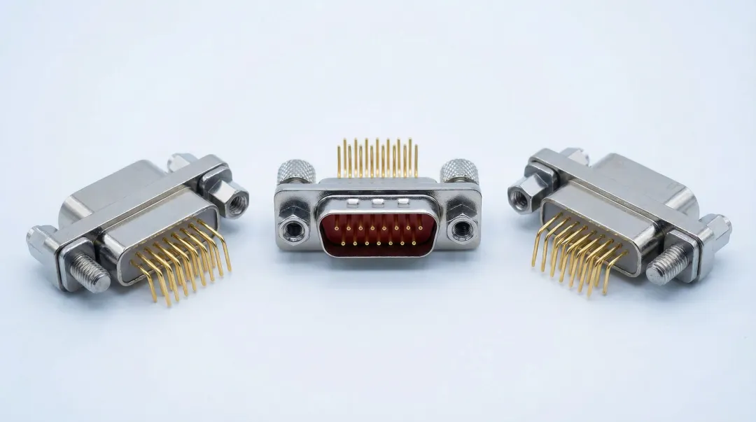 Military aerospace electrical connector pins with MIL-spec qualification markings