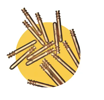 Solid Electrical Contact Pins