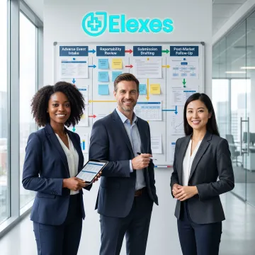 Adverse event reporting workflow review