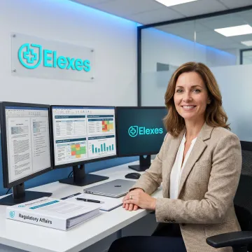 Consultant preparing MDR reporting documentation