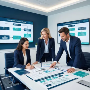 Clinical evidence planning for EU MDR submission