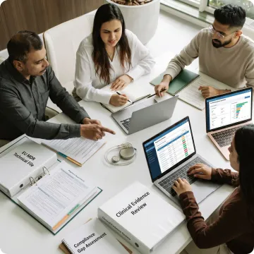 EU MDR technical file review meeting