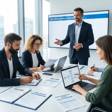 FDA QSR compliance training session