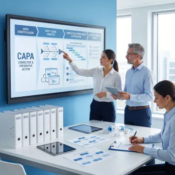 CAPA workflow planning for medical devices
