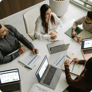 Clinical data team reviewing PMCF documentation