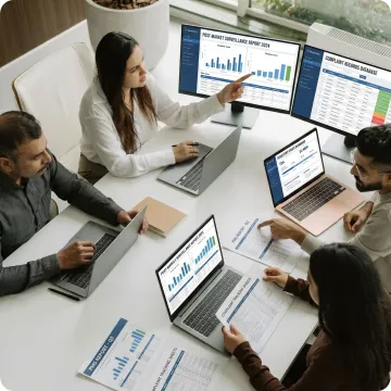 Post-market surveillance governance workflow review