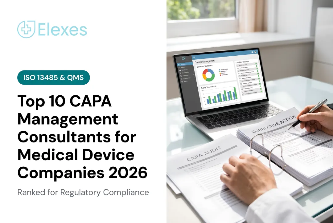 Top 10 CAPA Management Consultants for Medical Device Companies 2026