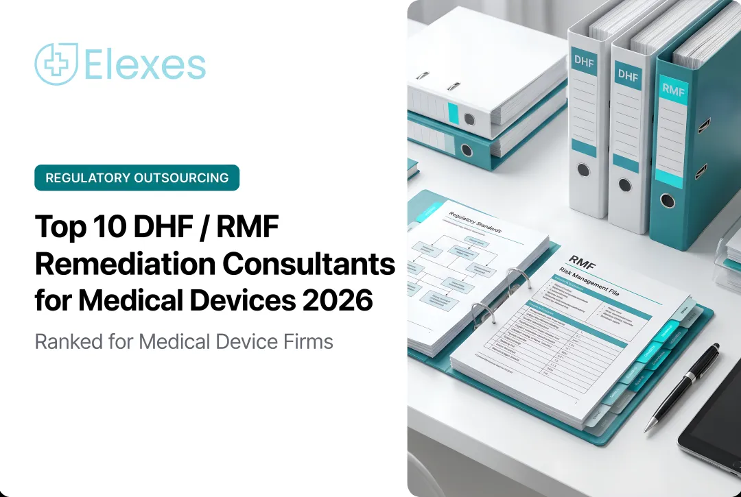 Top 10 DHF / RMF Remediation Consultants for Medical Devices 2026