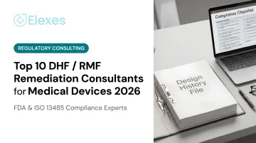 Top 10 DHF / RMF Remediation Consultants for Medical Devices 2026