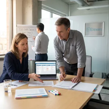 RAQA consulting team reviewing compliance documents