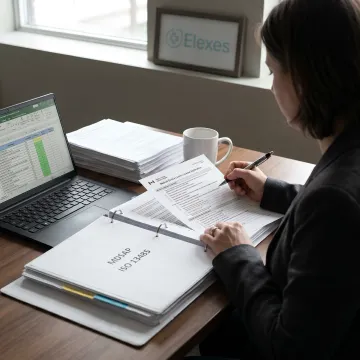 Consultant preparing MDEL documentation