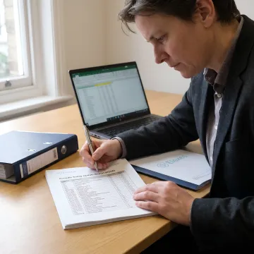 Consultant preparing a periodic safety update report