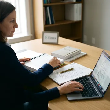 Regulatory writing consultant preparing medical device submission