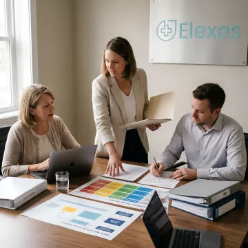 Quality project management workflow meeting