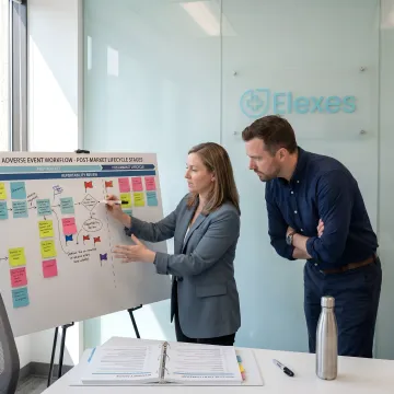 Adverse event reporting workflow review