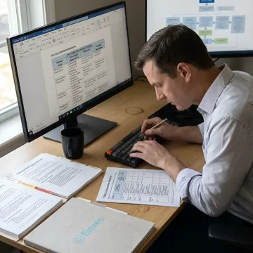 Consultant mapping substantial equivalence for a 510(k) submission