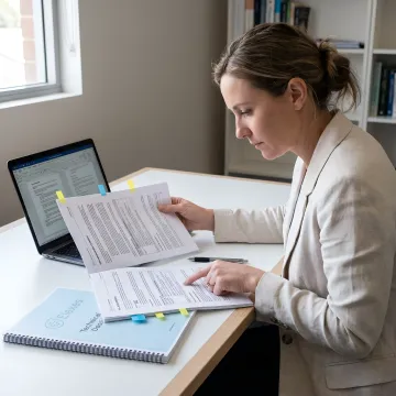 Consultant assessing TGA change impact documentation
