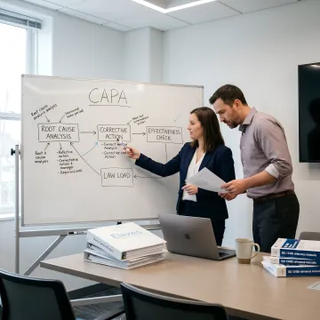 CAPA workflow planning for medical devices