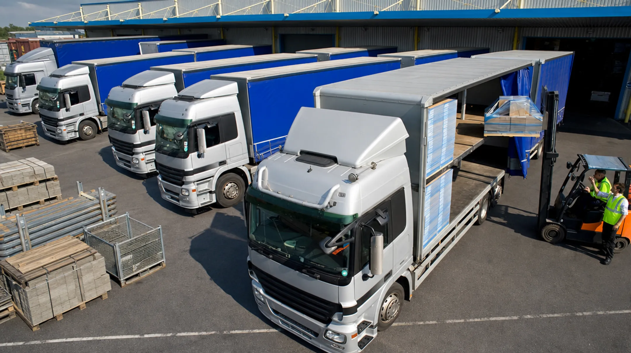 Construction and logistics industries commonly using invoice factoring services