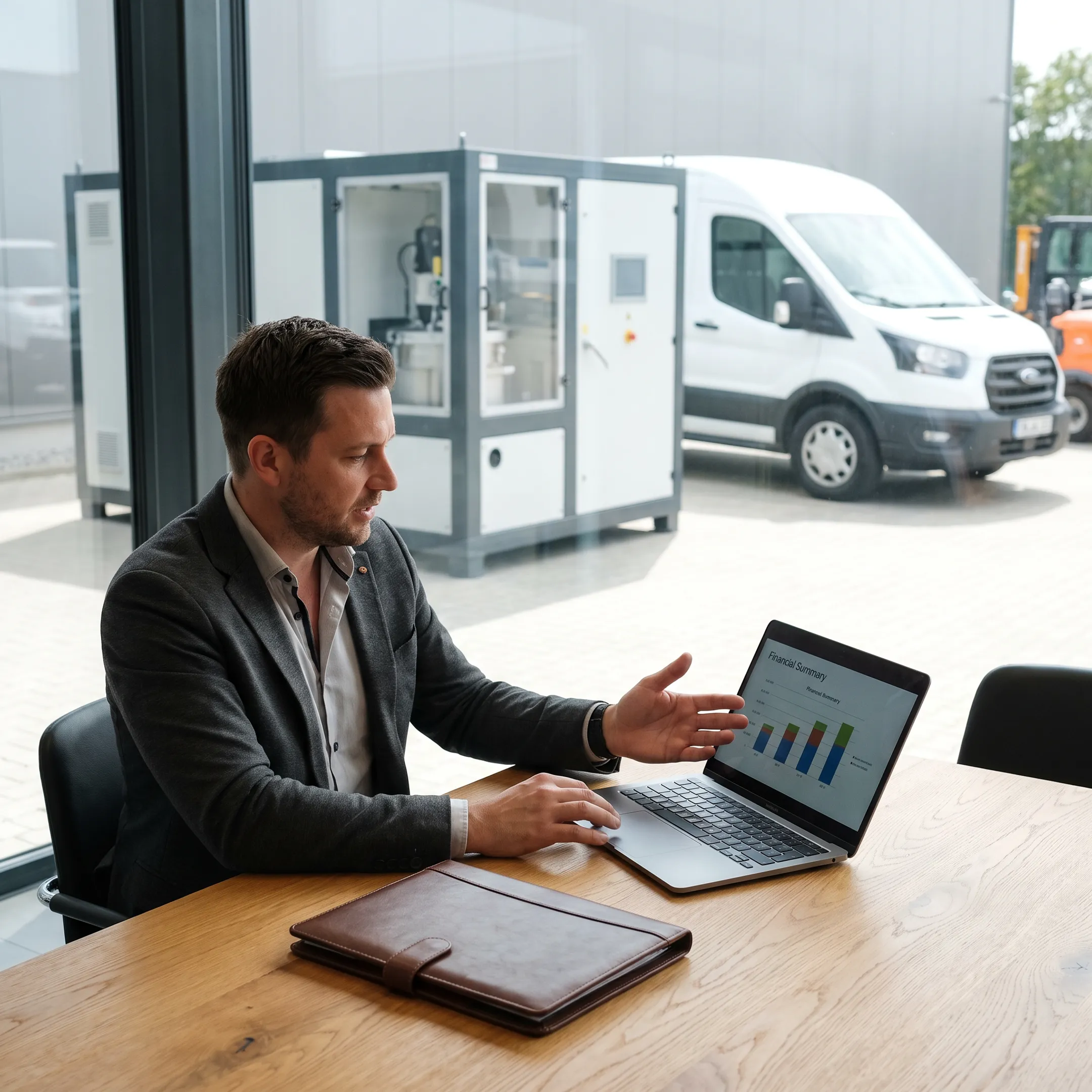 Commercial equipment financed for business growth