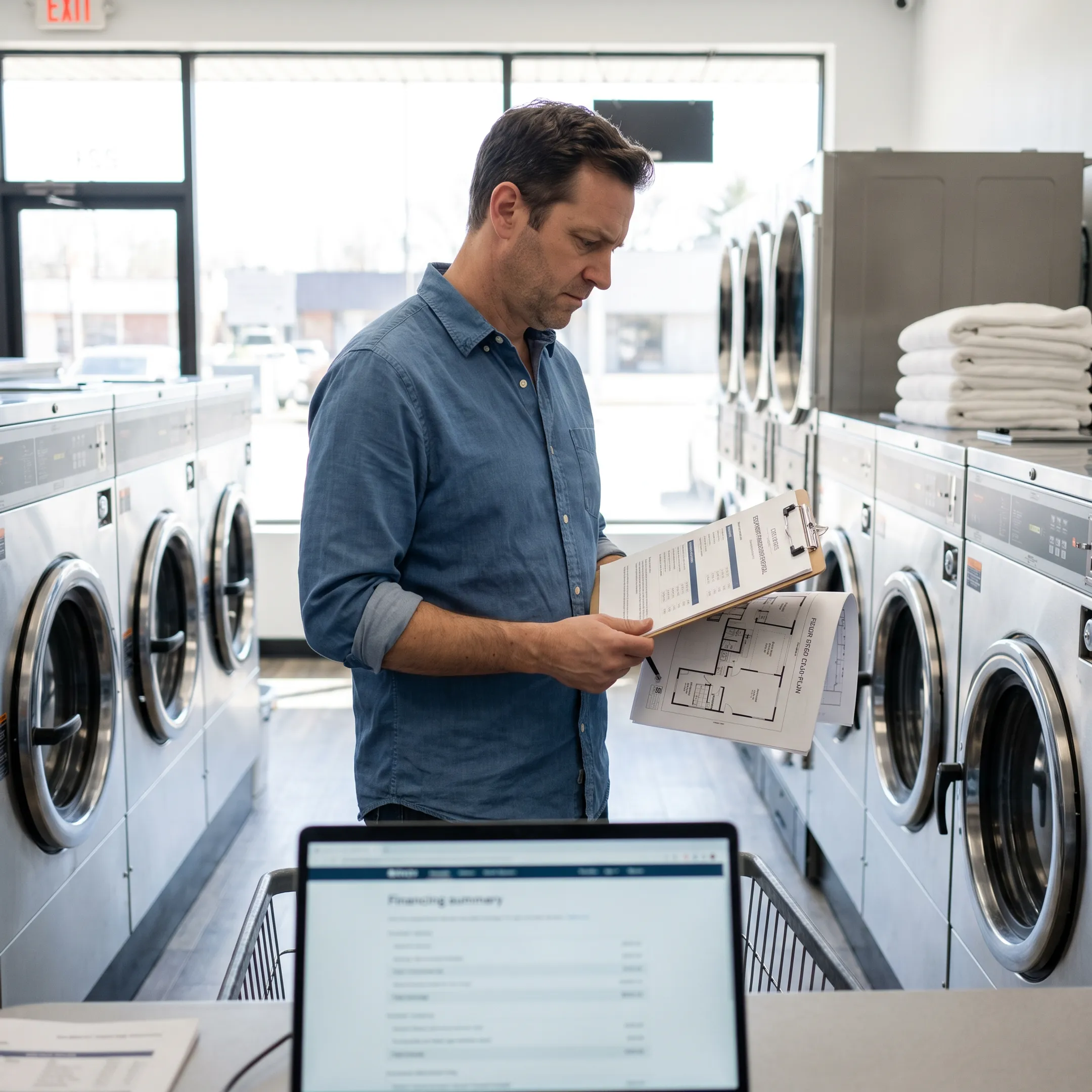 Laundromat and Laundry Equipment Financing