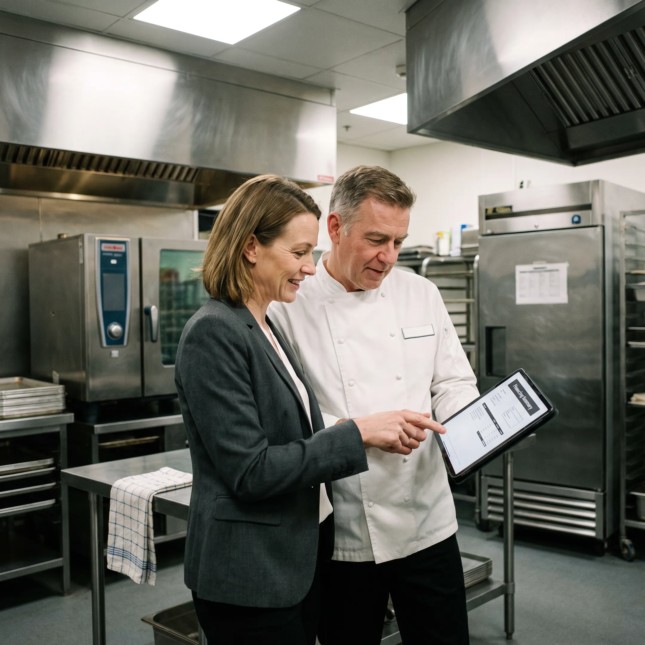 Commercial hotel equipment ready for financing