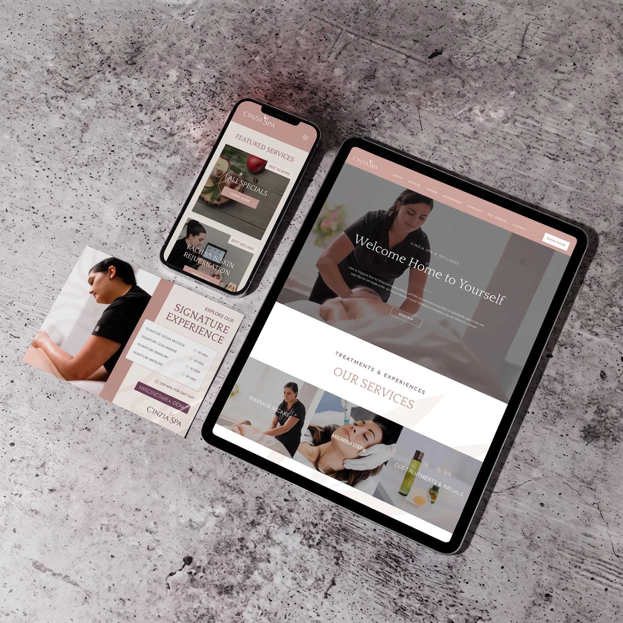 Strategist planning an integrated email marketing campaign with content and analytics materials