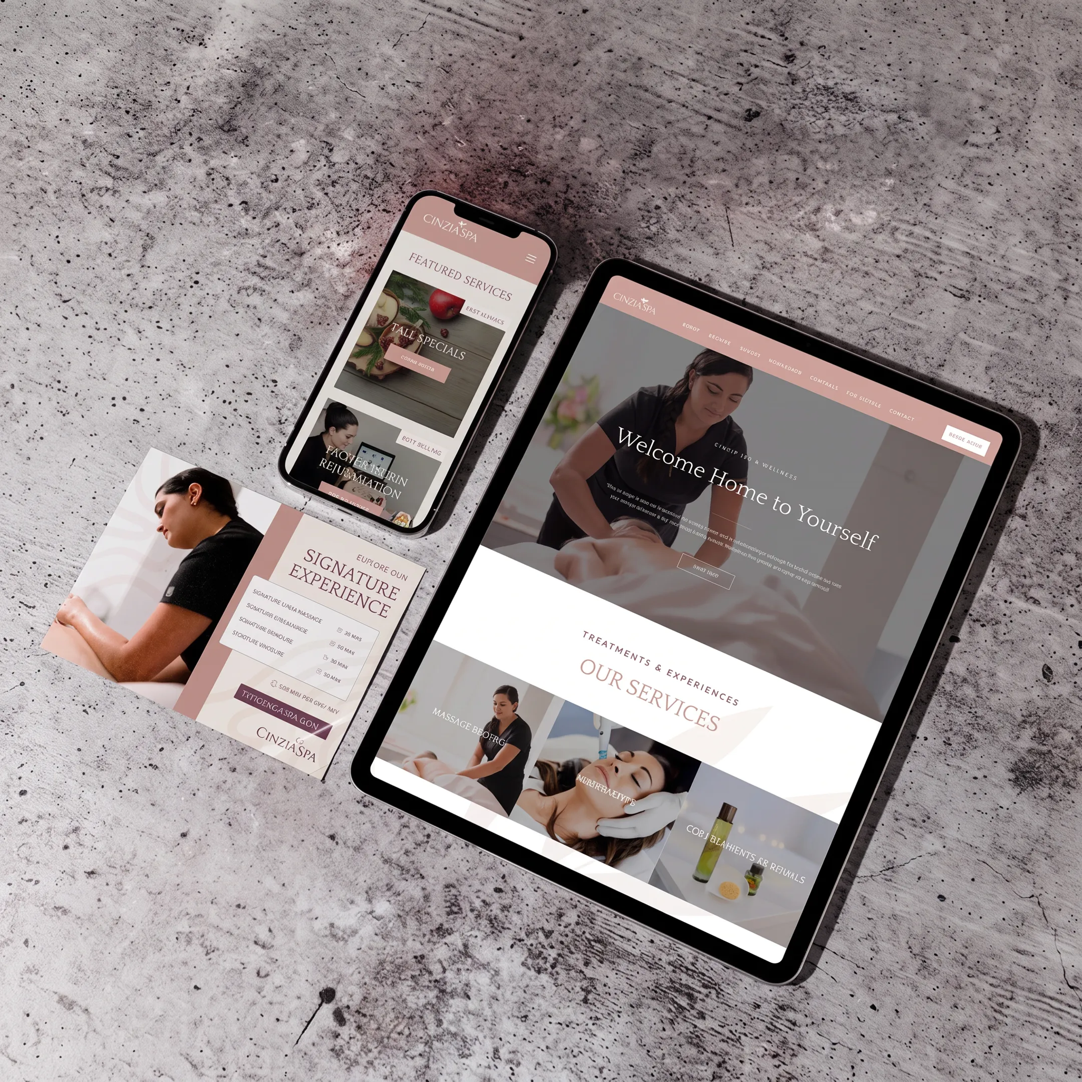 Strategist presenting paid social campaign plan with creative examples