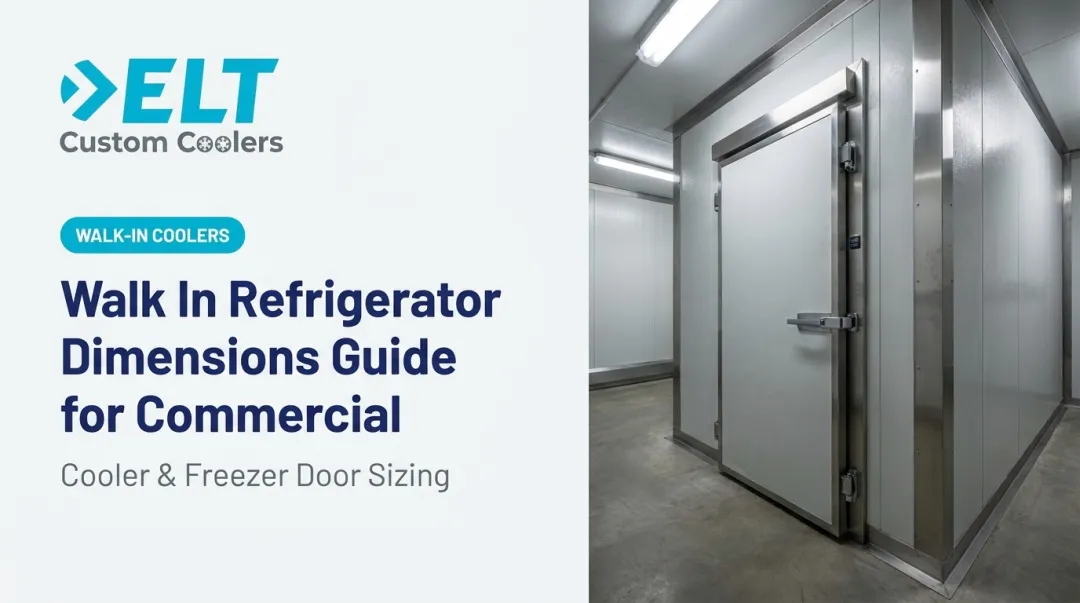 Walk In Refrigerator Dimensions Guide for Commercial